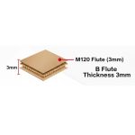 White Die Cut Gift Packaging Box 29.5 × 24.5 × 7 cm - Image 2