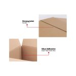 Brown Die Cut Gift Packaging Box 46 × 10 × 68 cm - Image 2