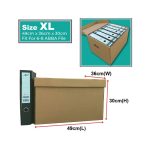 Office Document Box 49 × 36 × 30 cm – Brown